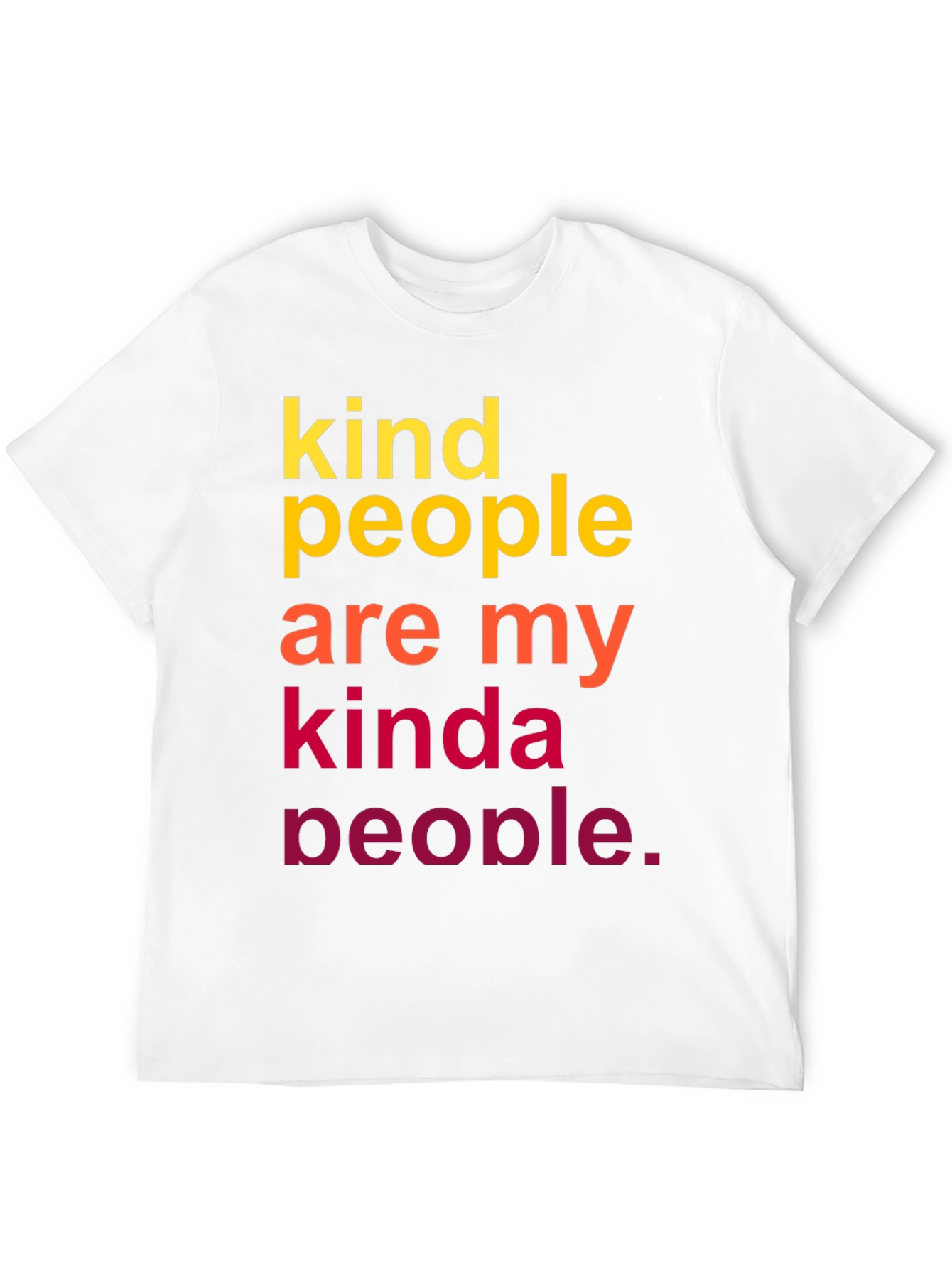 Kind People Graphic Tee - Black