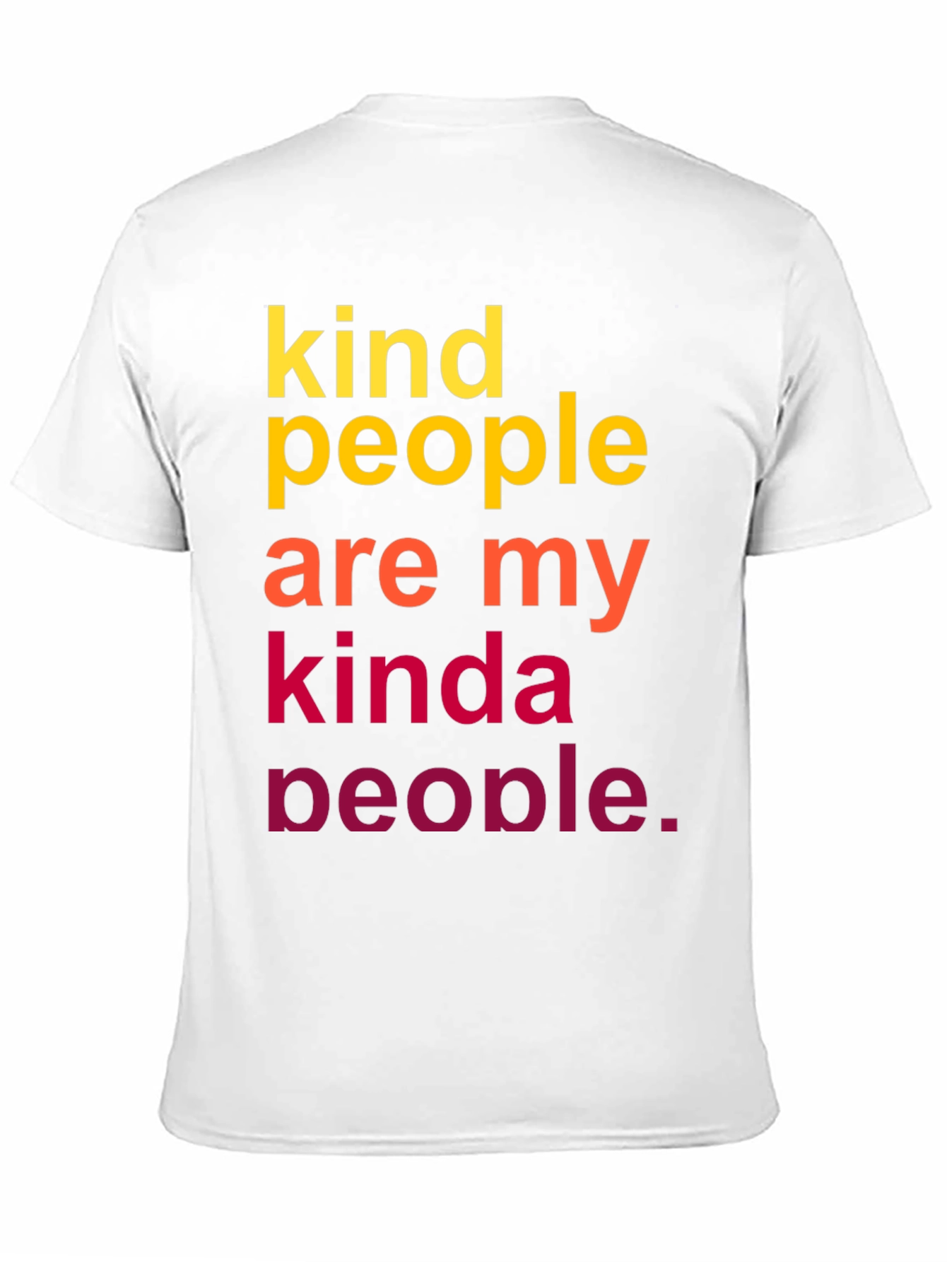 Kind People Graphic Tee - Black
