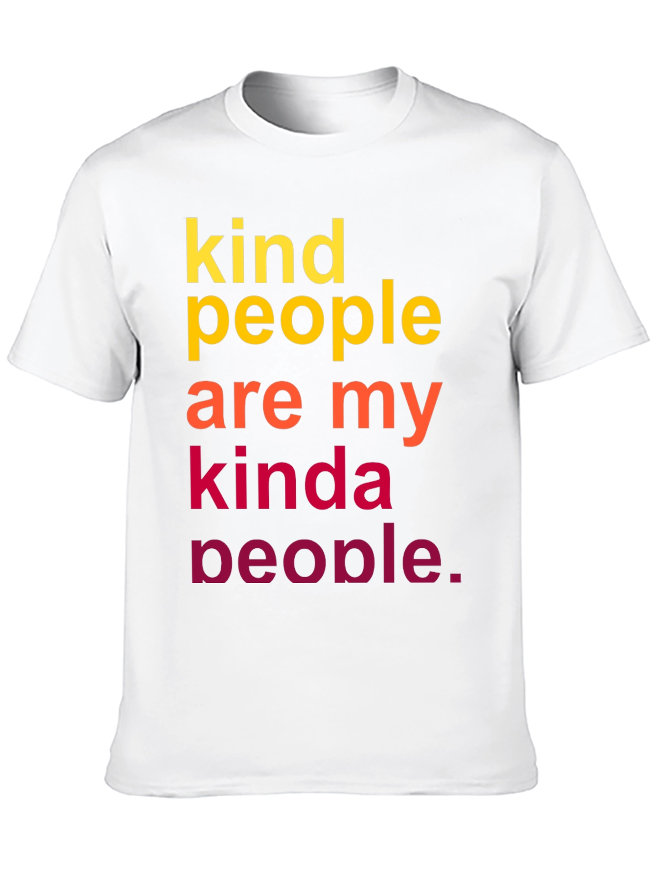 Kind People Graphic Tee - Black