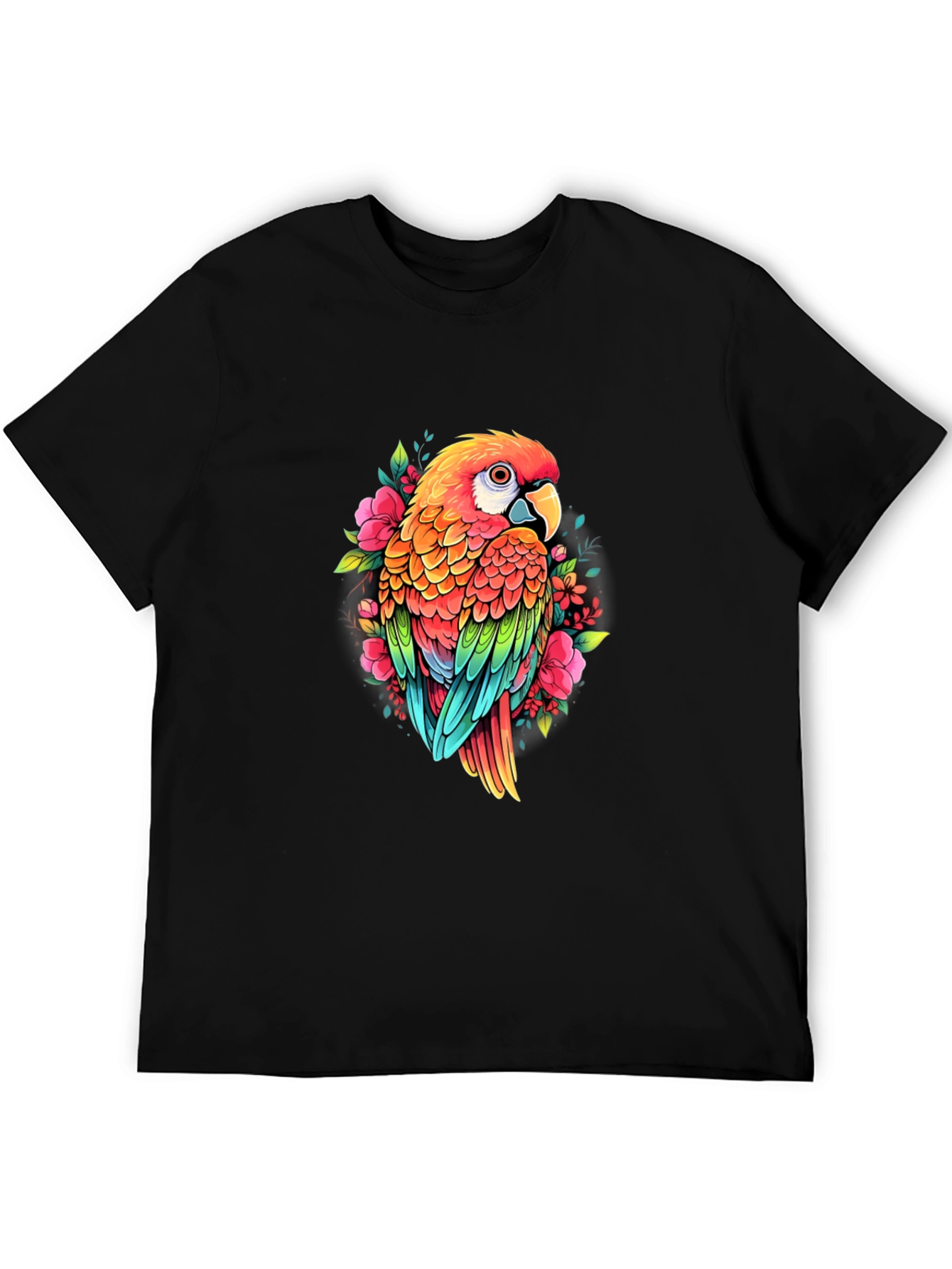 Parrot Graphic T-Shirt