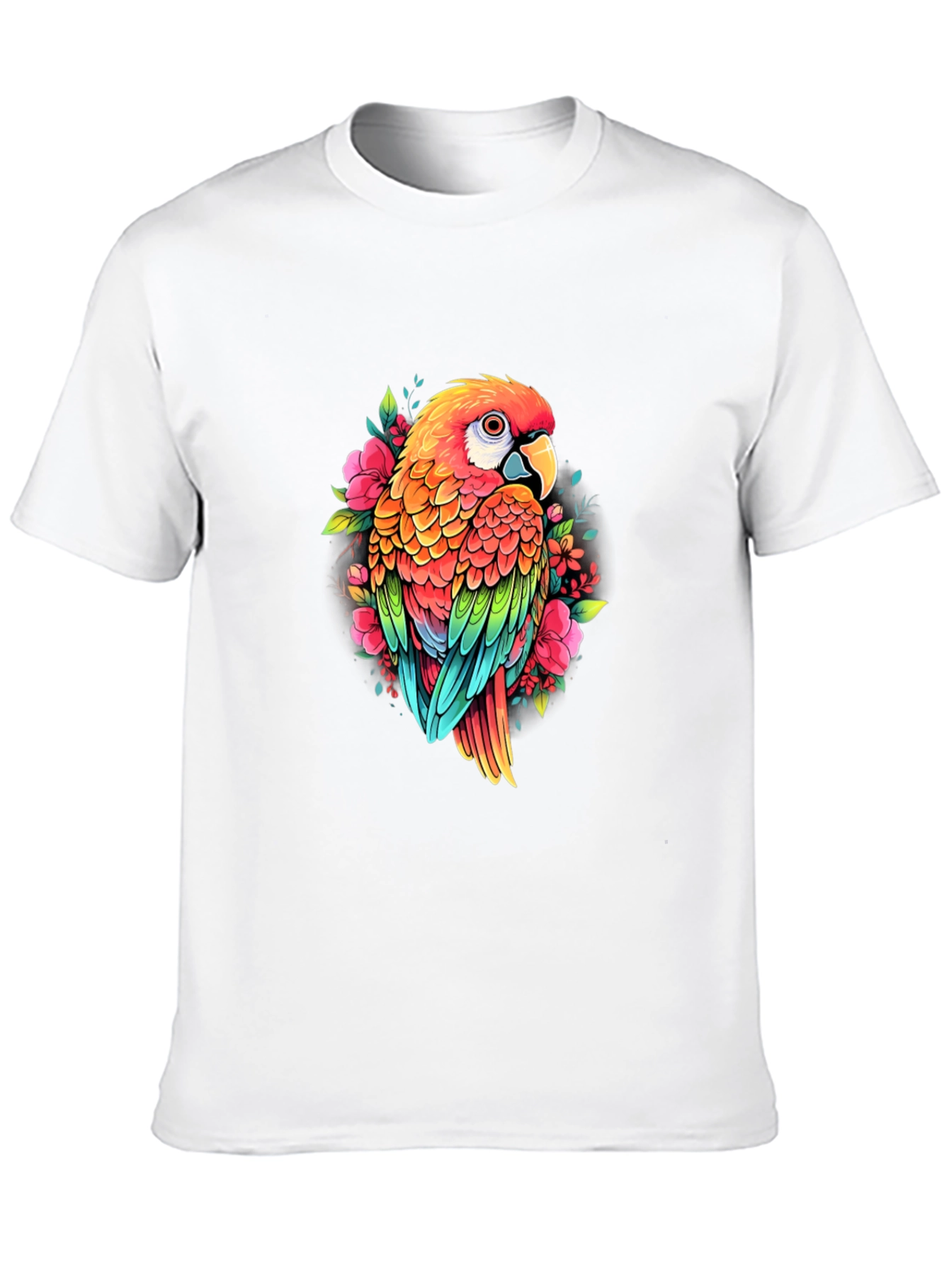 Parrot Graphic T-Shirt