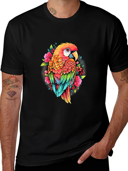 Parrot Graphic T-Shirt