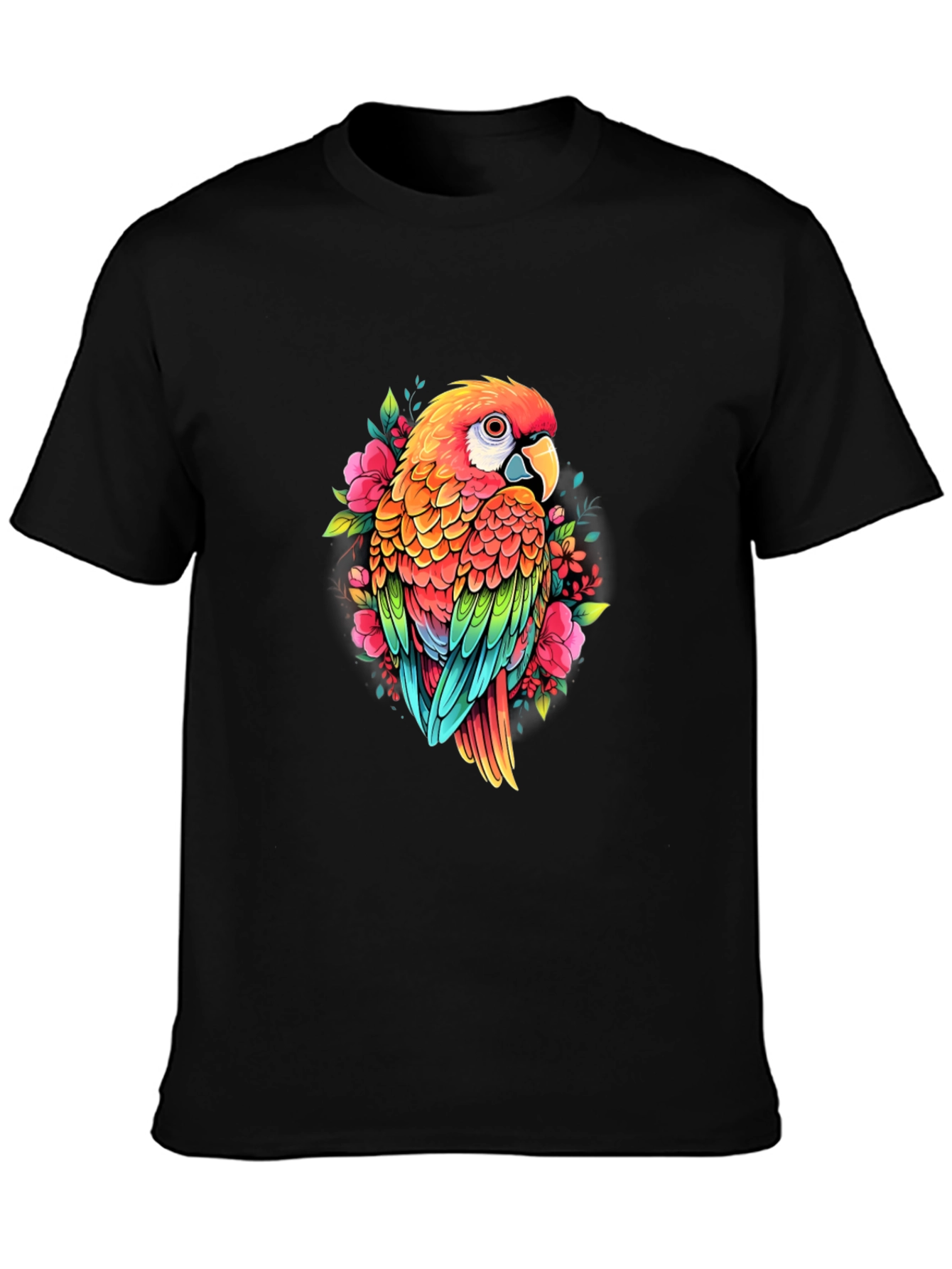 Parrot Graphic T-Shirt