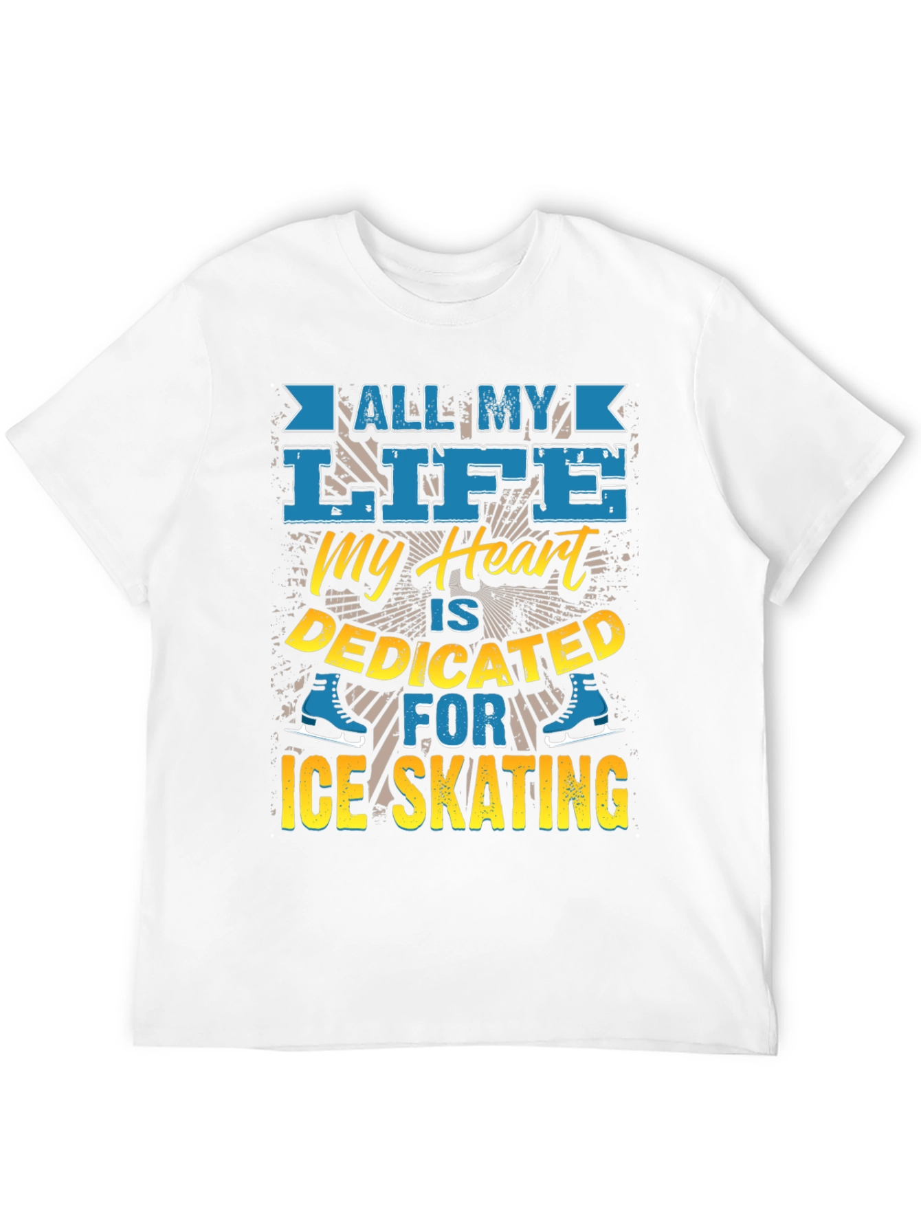Ice Skating Devotion Graphic Tee - All My Life