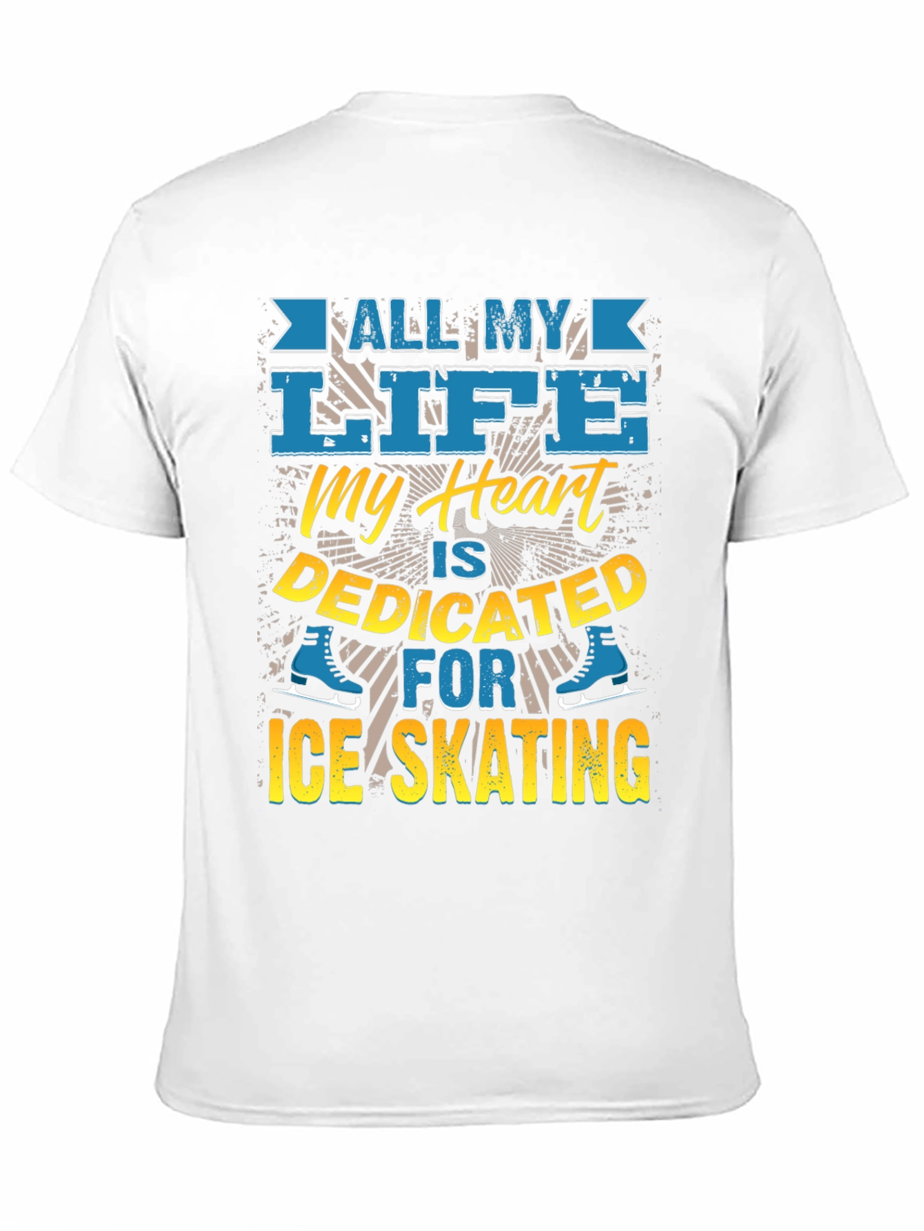 Ice Skating Devotion Graphic Tee - All My Life