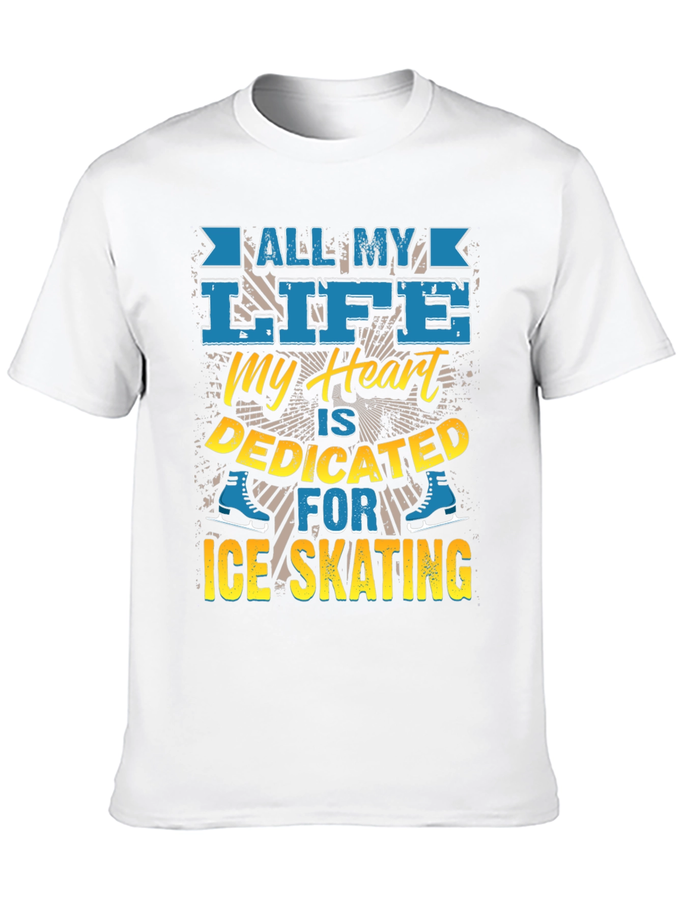 Ice Skating Devotion Graphic Tee - All My Life