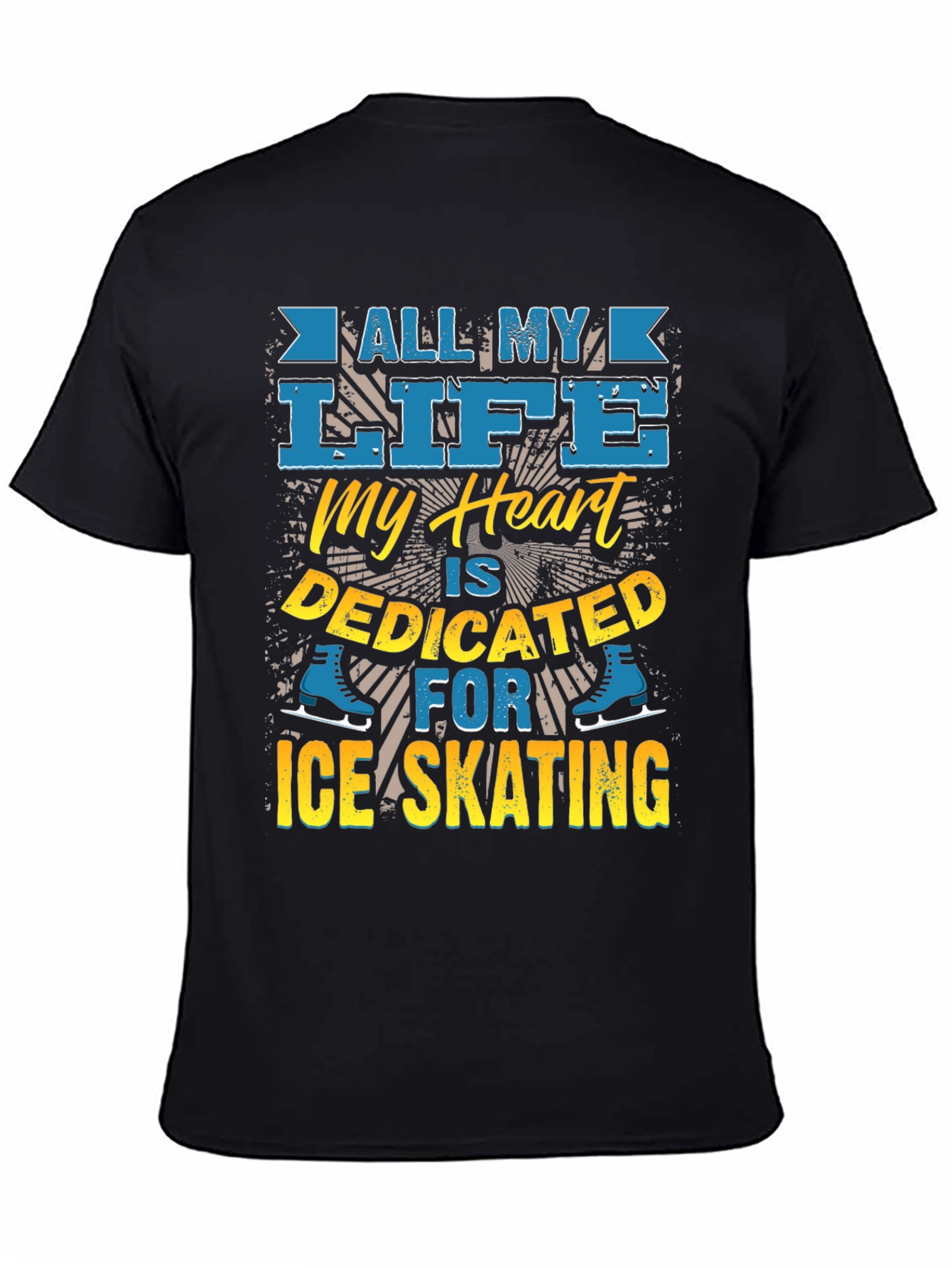Ice Skating Devotion Graphic Tee - All My Life