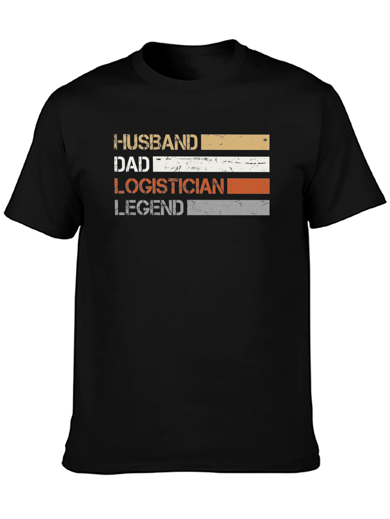 Husband Dad Logistician Legend T-Shirt