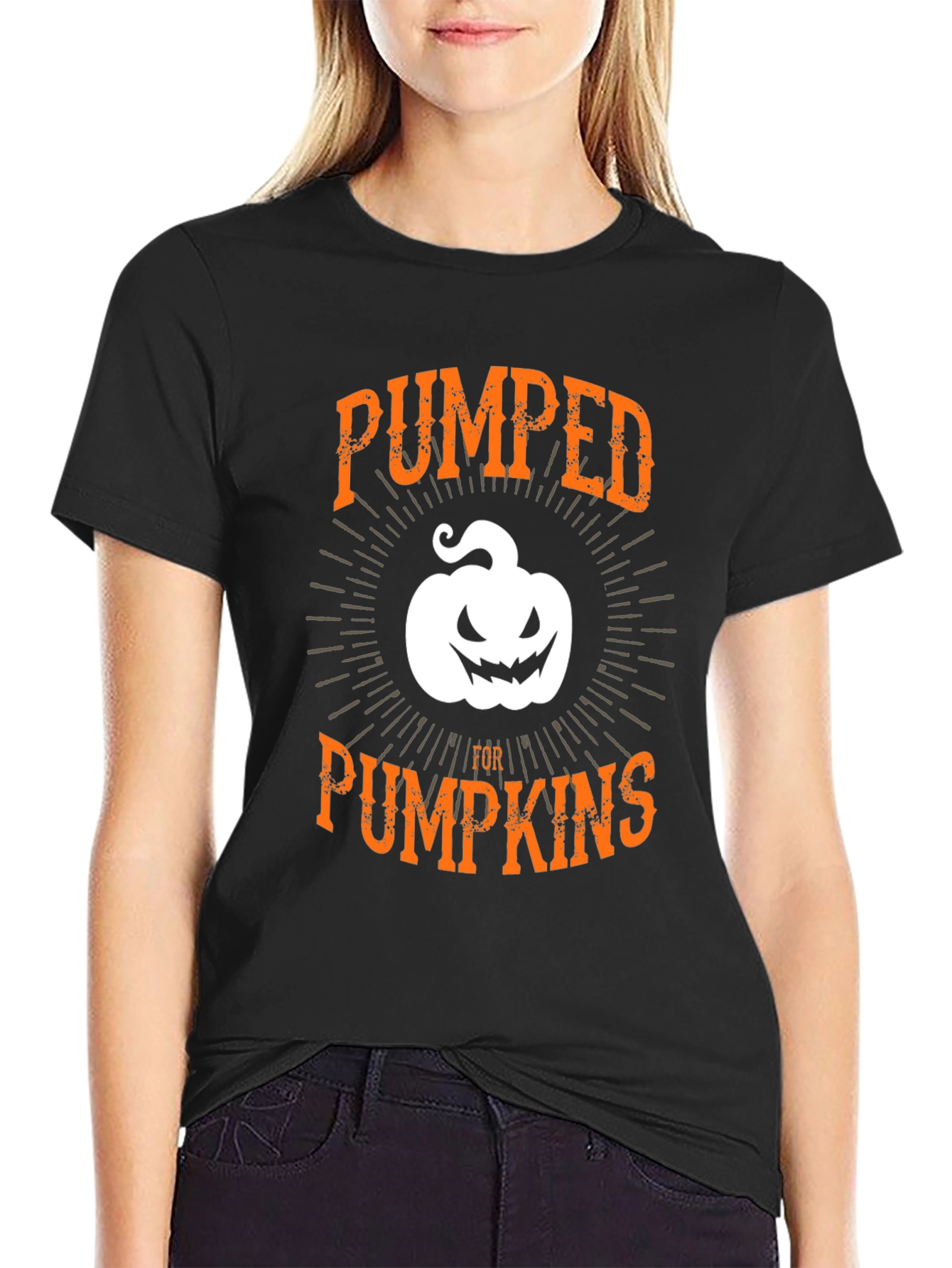 Pumped for Pumpkins Graphic Tee