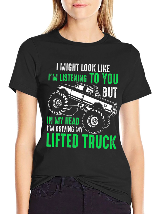 Lifted Truck T-Shirt - Funny Gift for Truck Lovers