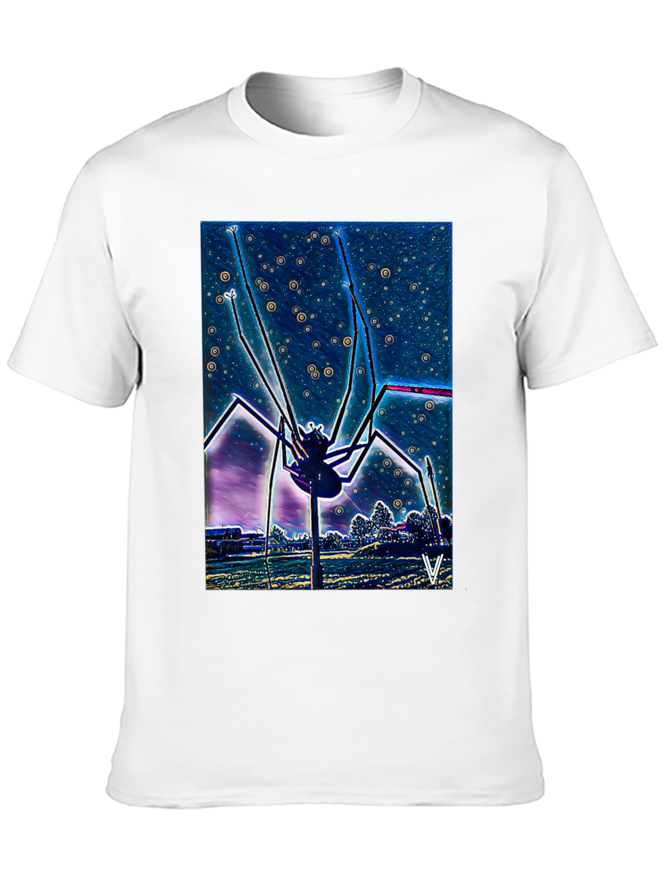 Surreal Spider Graphic Tee