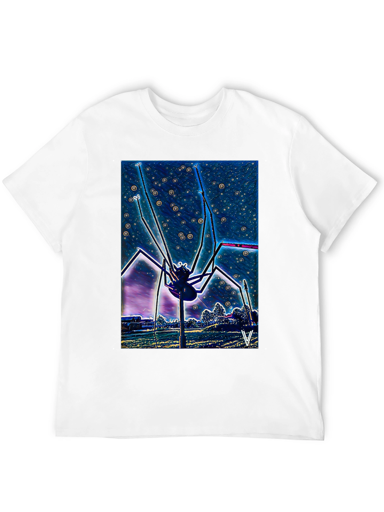 Surreal Spider Graphic Tee