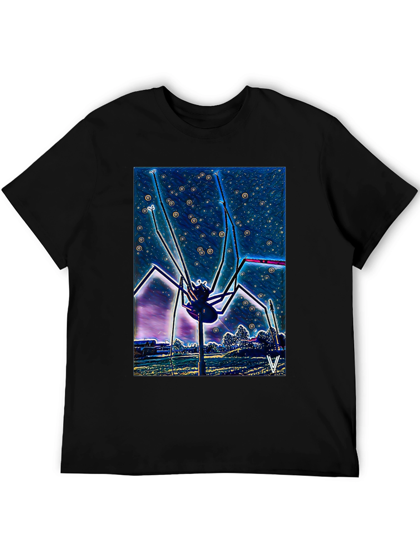 Surreal Spider Graphic Tee