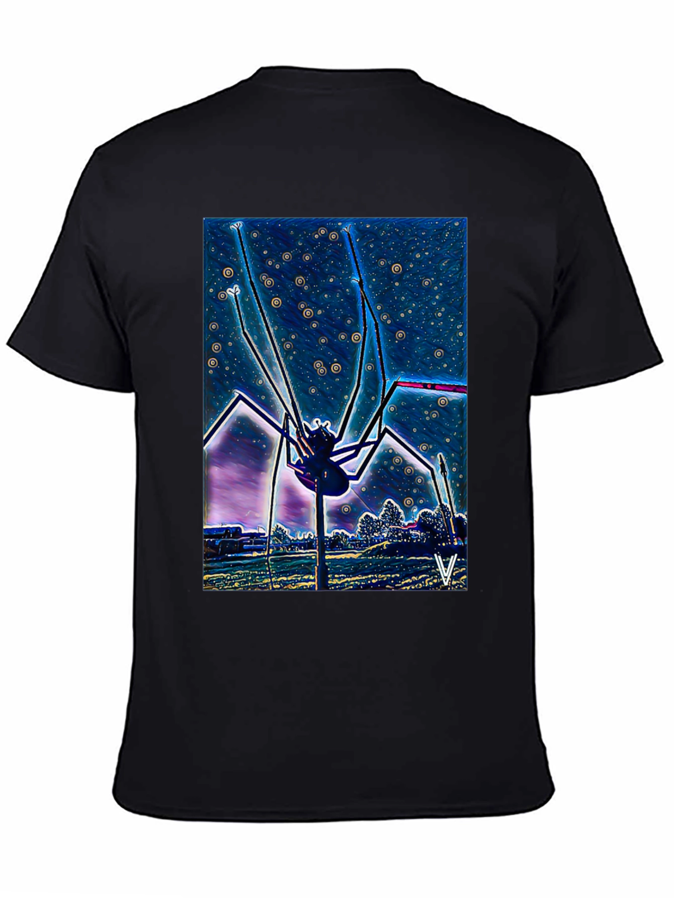 Surreal Spider Graphic Tee