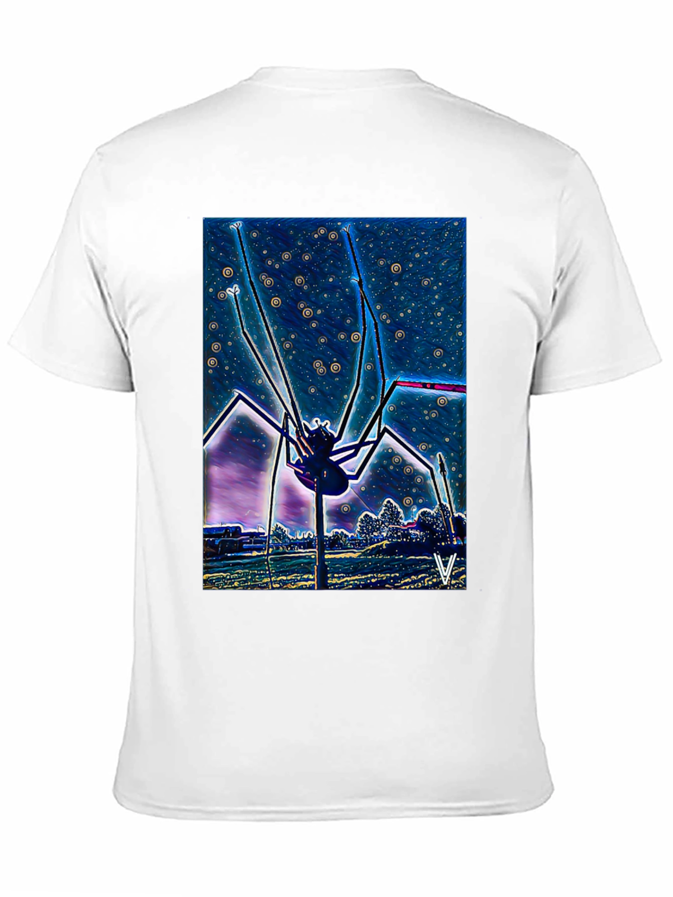 Surreal Spider Graphic Tee
