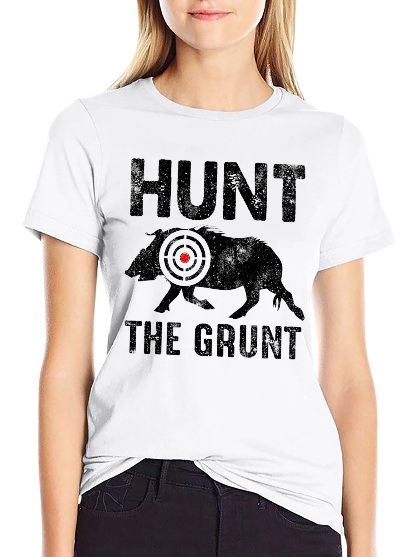 Hunt the Grunt T-Shirt - Hog Hunting Tee