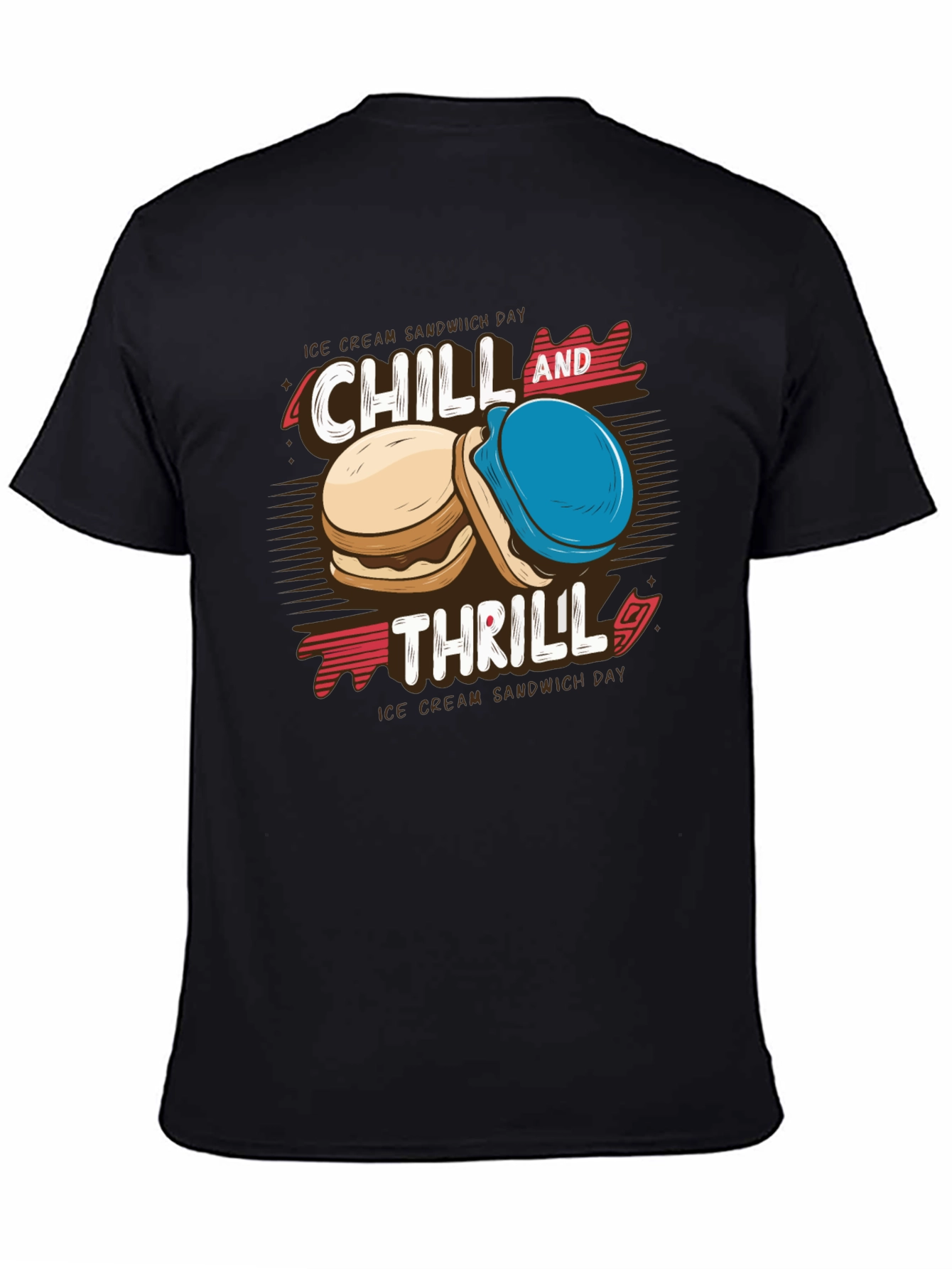 Chill & Thrill Ice Cream Sandwich T-Shirt