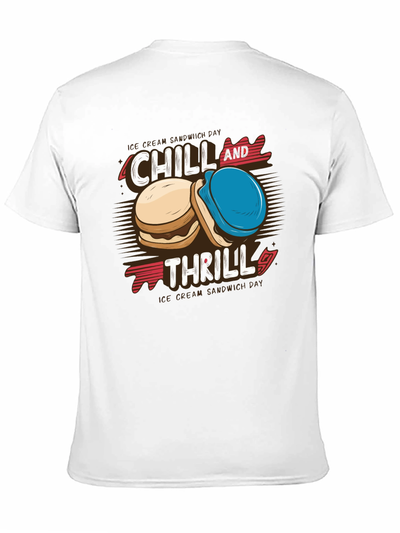 Chill & Thrill Ice Cream Sandwich T-Shirt