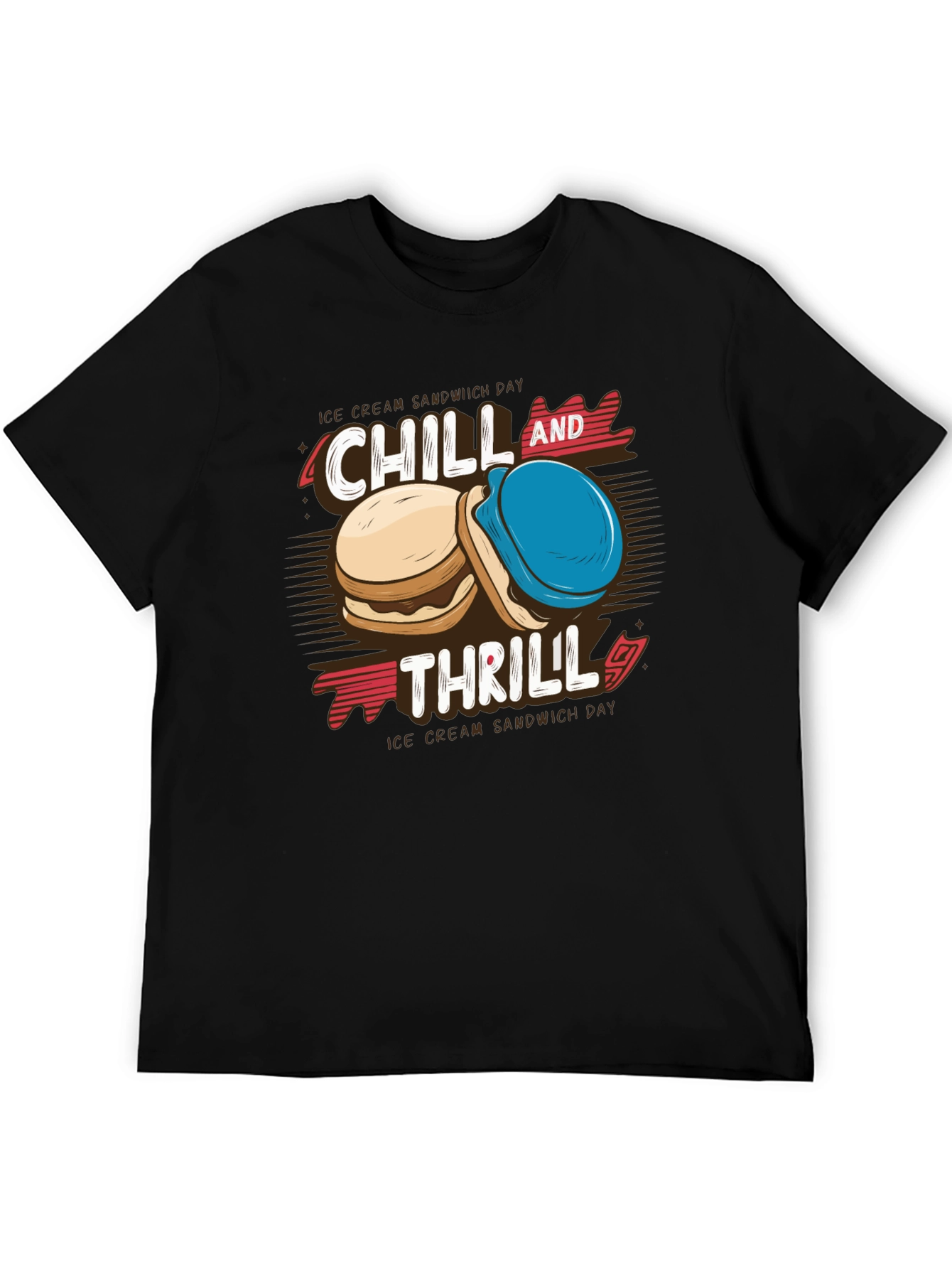 Chill & Thrill Ice Cream Sandwich T-Shirt