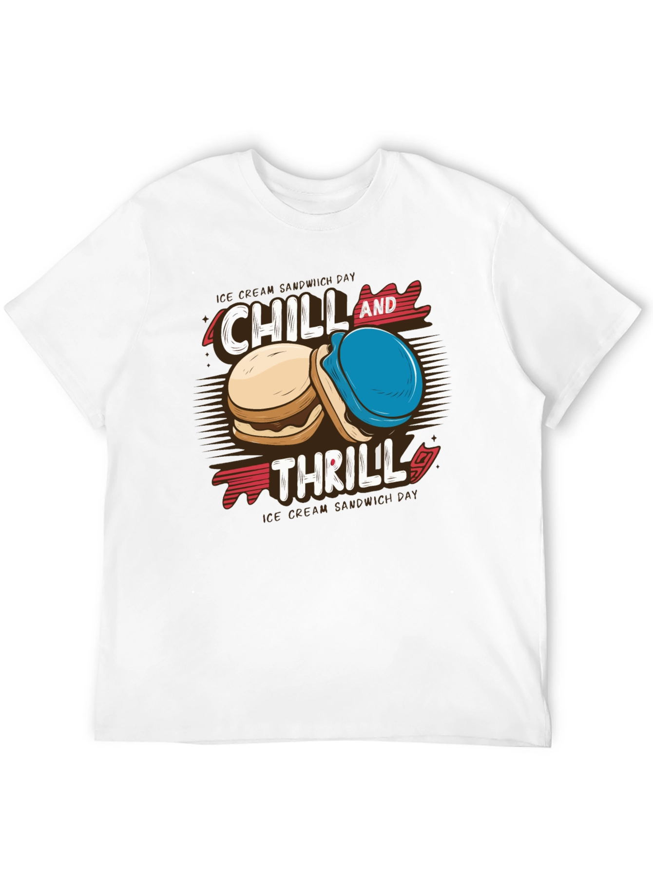 Chill & Thrill Ice Cream Sandwich T-Shirt