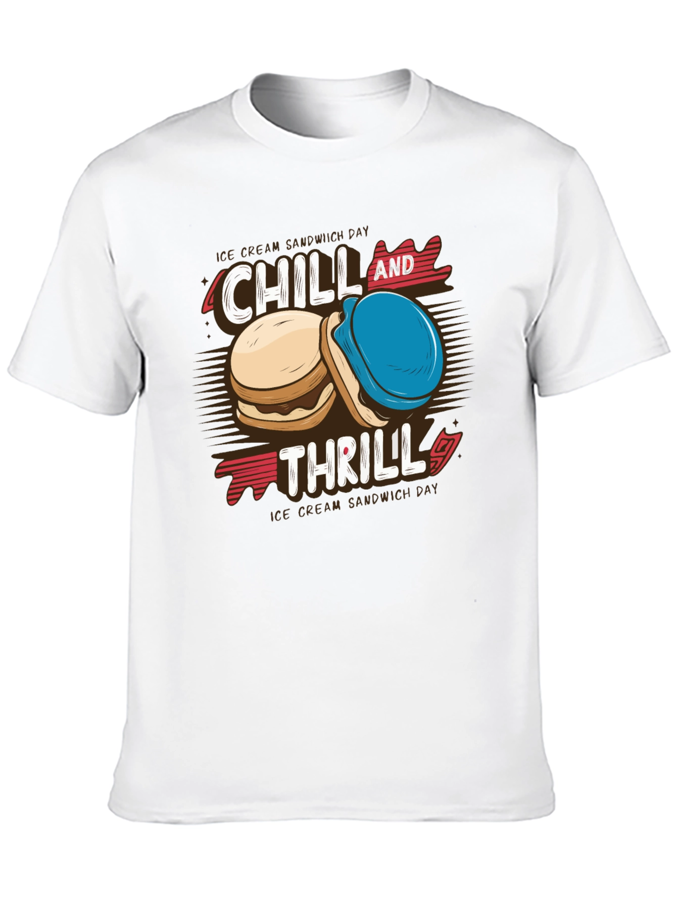Chill & Thrill Ice Cream Sandwich T-Shirt