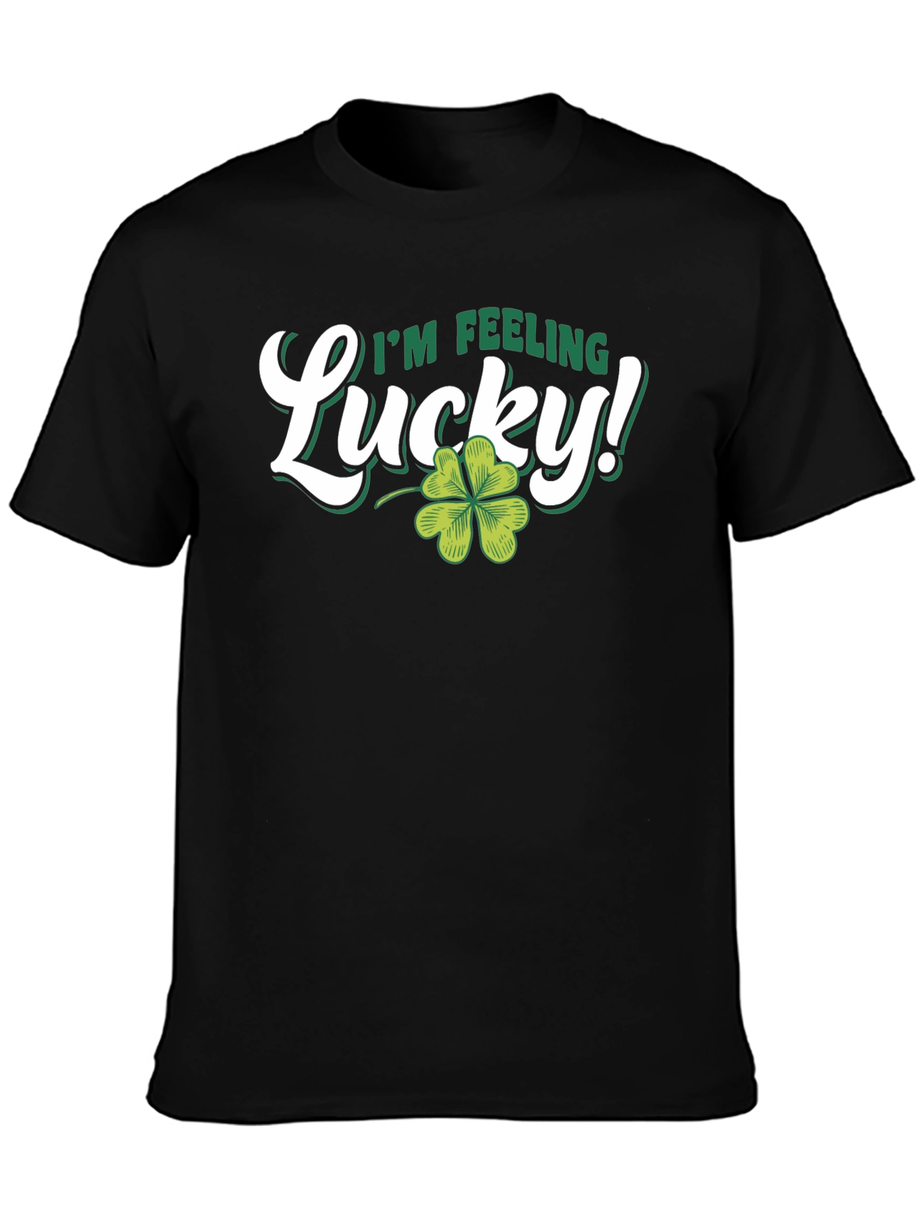 Lucky Four Leaf Clover Graphic Tee