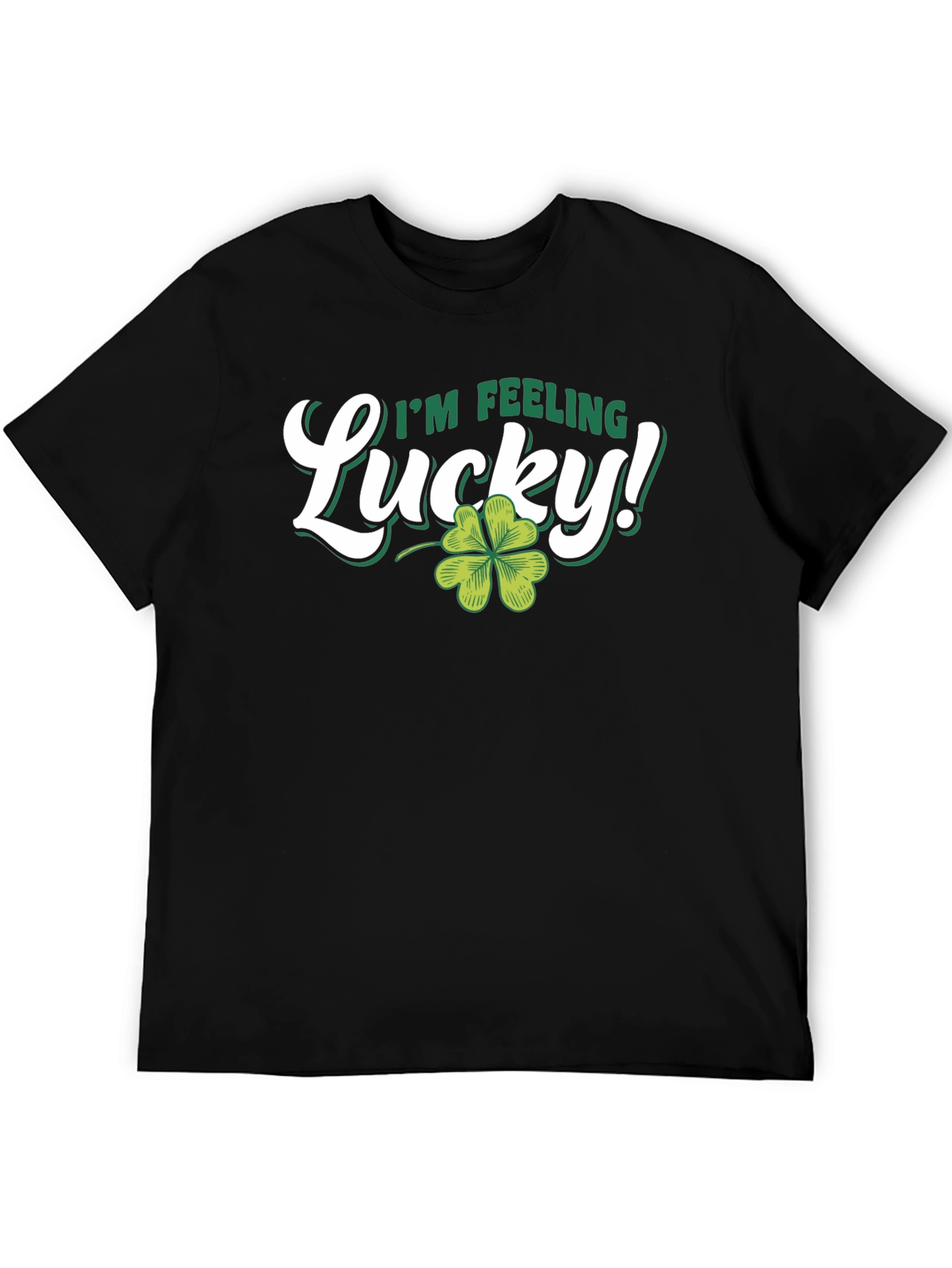 Lucky Four Leaf Clover Graphic Tee