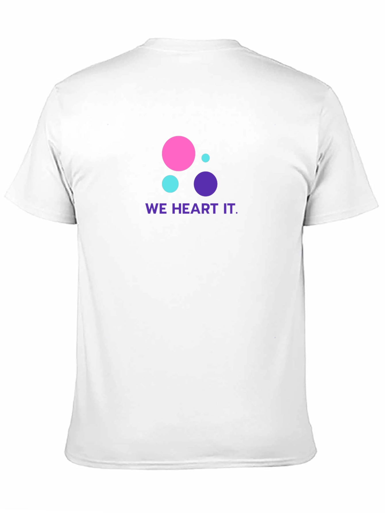 We Heart It T-Shirt - Black Cotton Blend