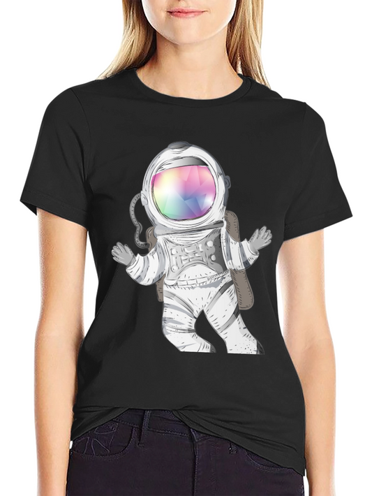Astronaut Graphic Print T-Shirt