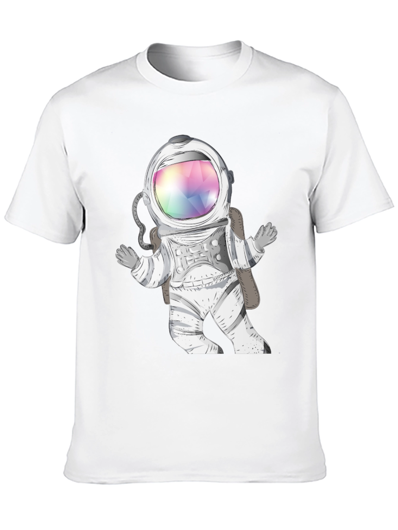 Astronaut Graphic Print T-Shirt