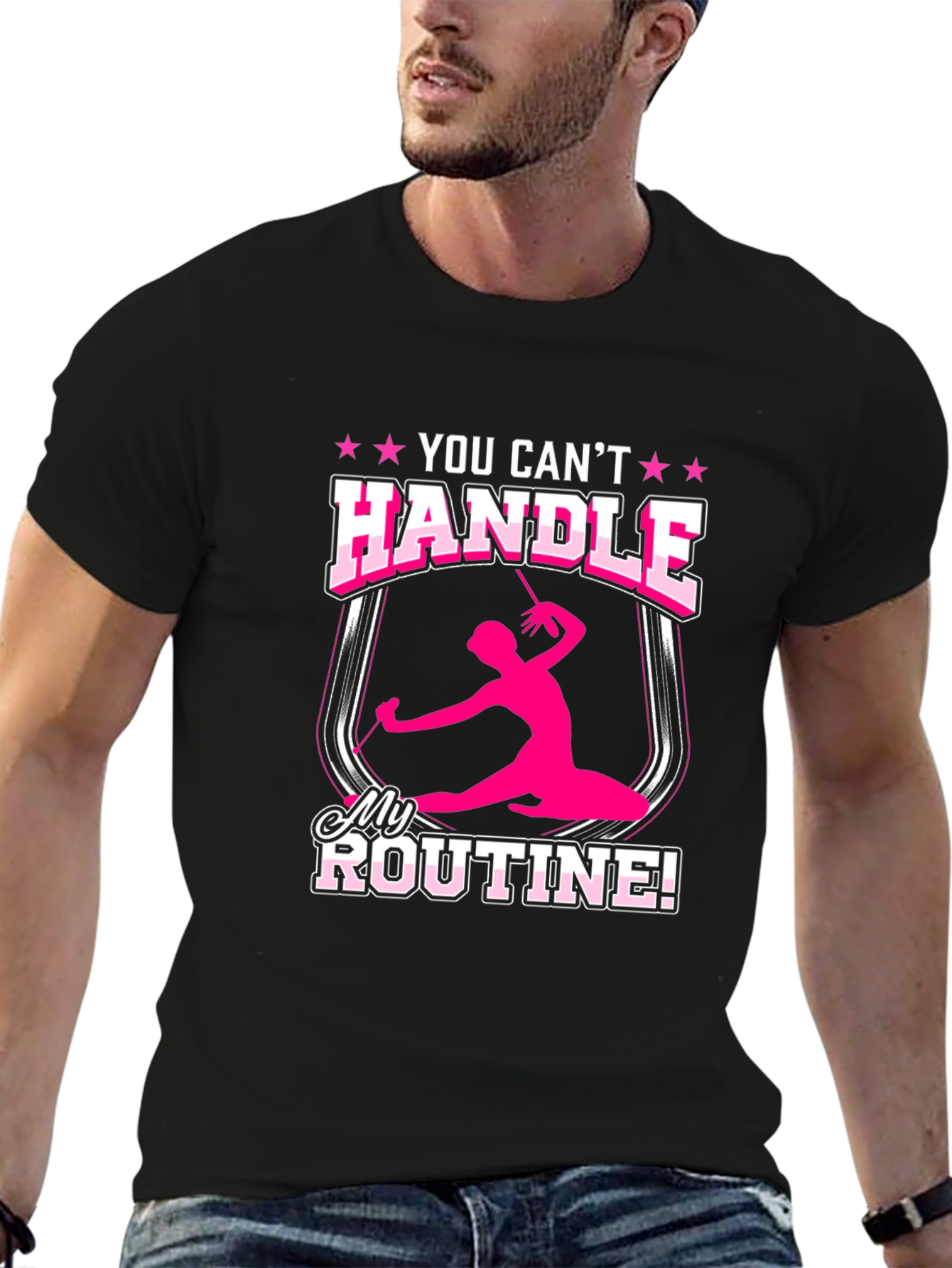 Rhythmic Gymnastics T-Shirt You Cant Handle My Routine