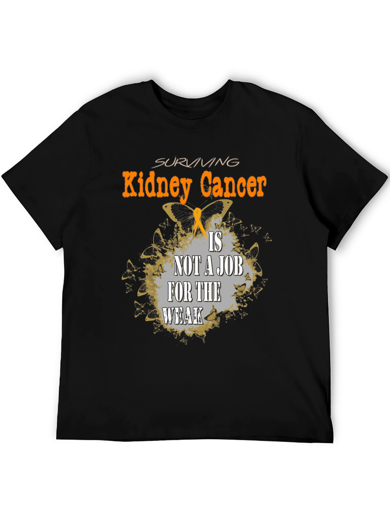 Kidney Cancer Survivor T-Shirt - Black