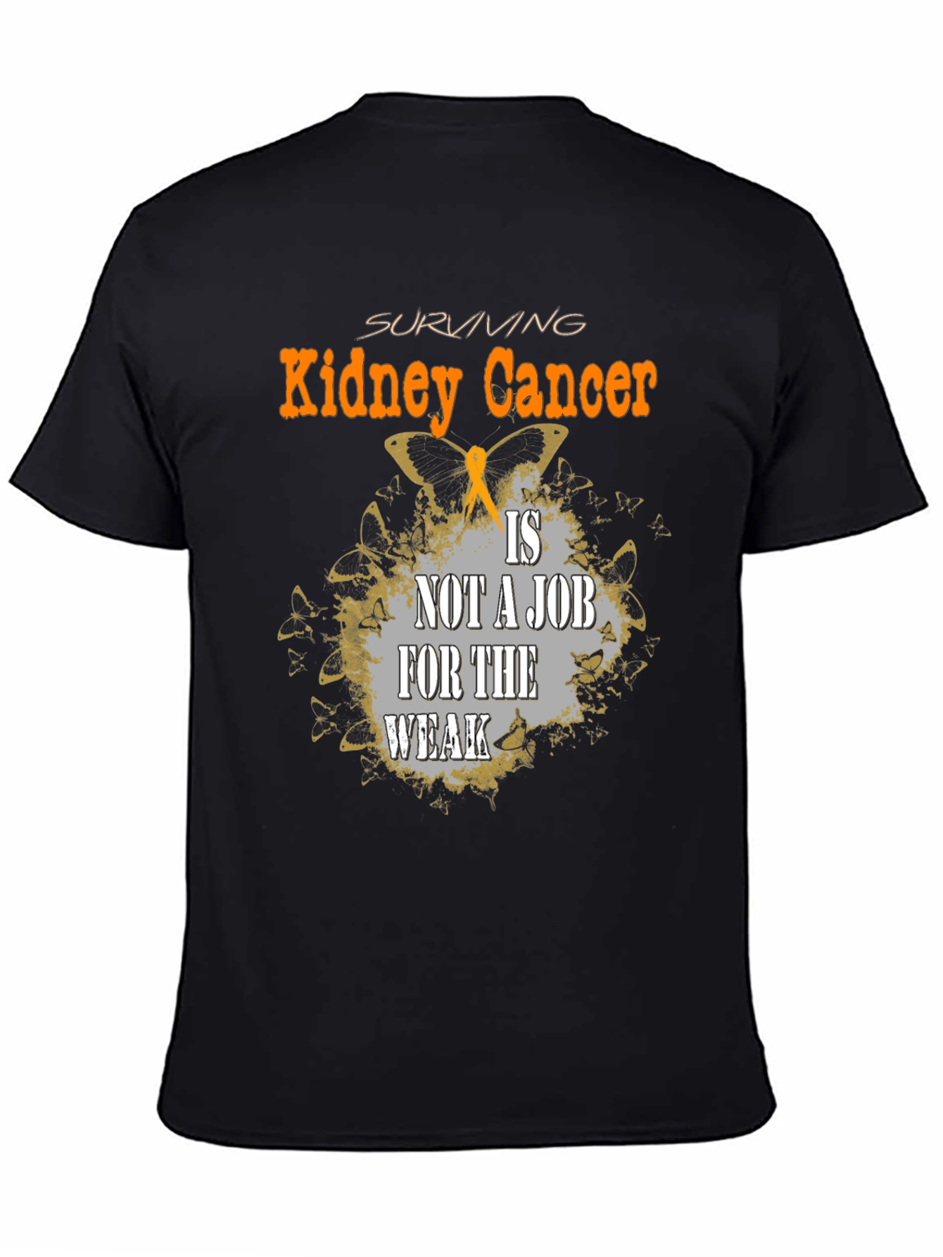 Kidney Cancer Survivor T-Shirt - Black