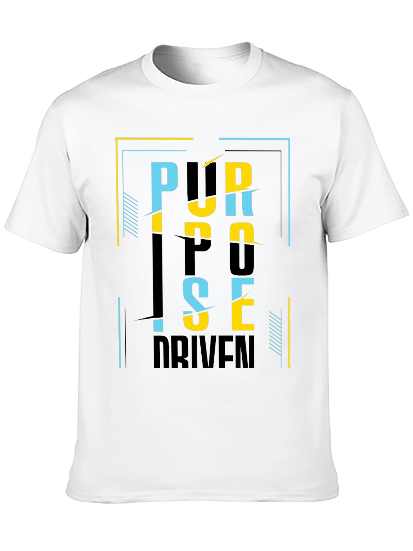 Purpose Driven Graphic Black T-Shirt