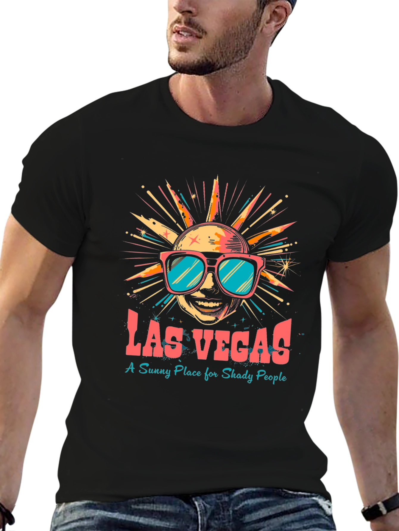 Las Vegas Graphic Tee - Sunny Shady Style
