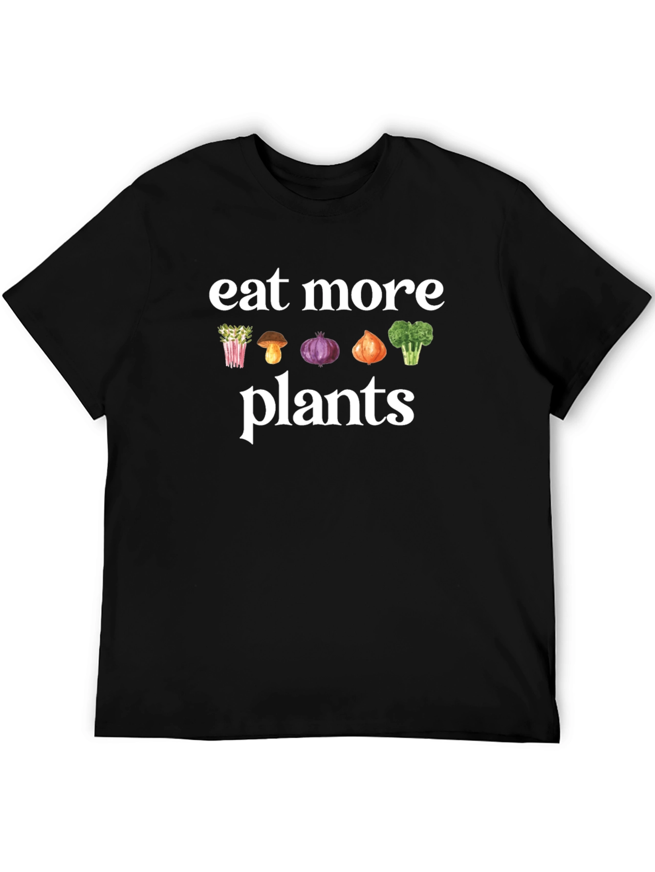 Eat More Plants Graphic Tee - Vegan Shirt