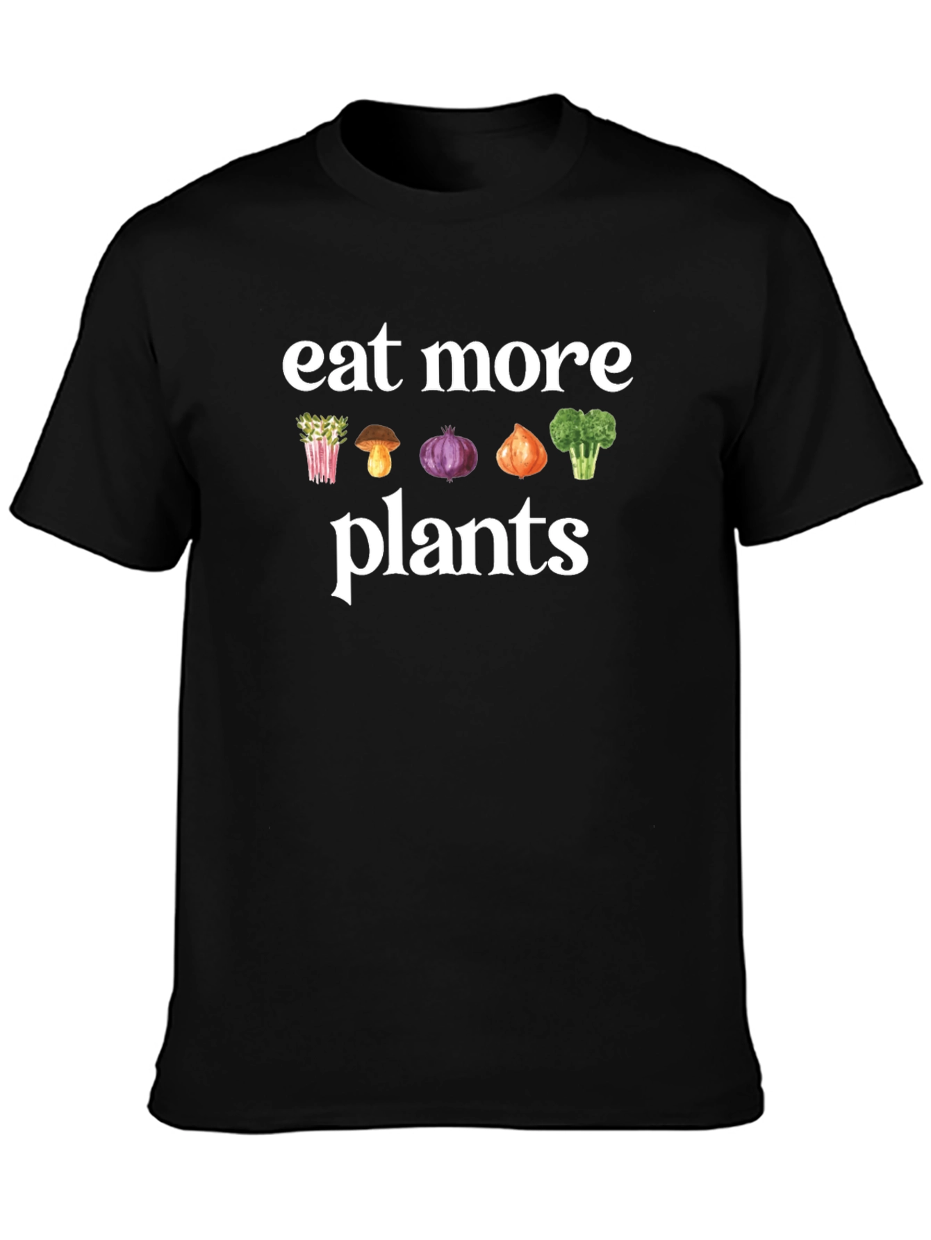 Eat More Plants Graphic Tee - Vegan Shirt