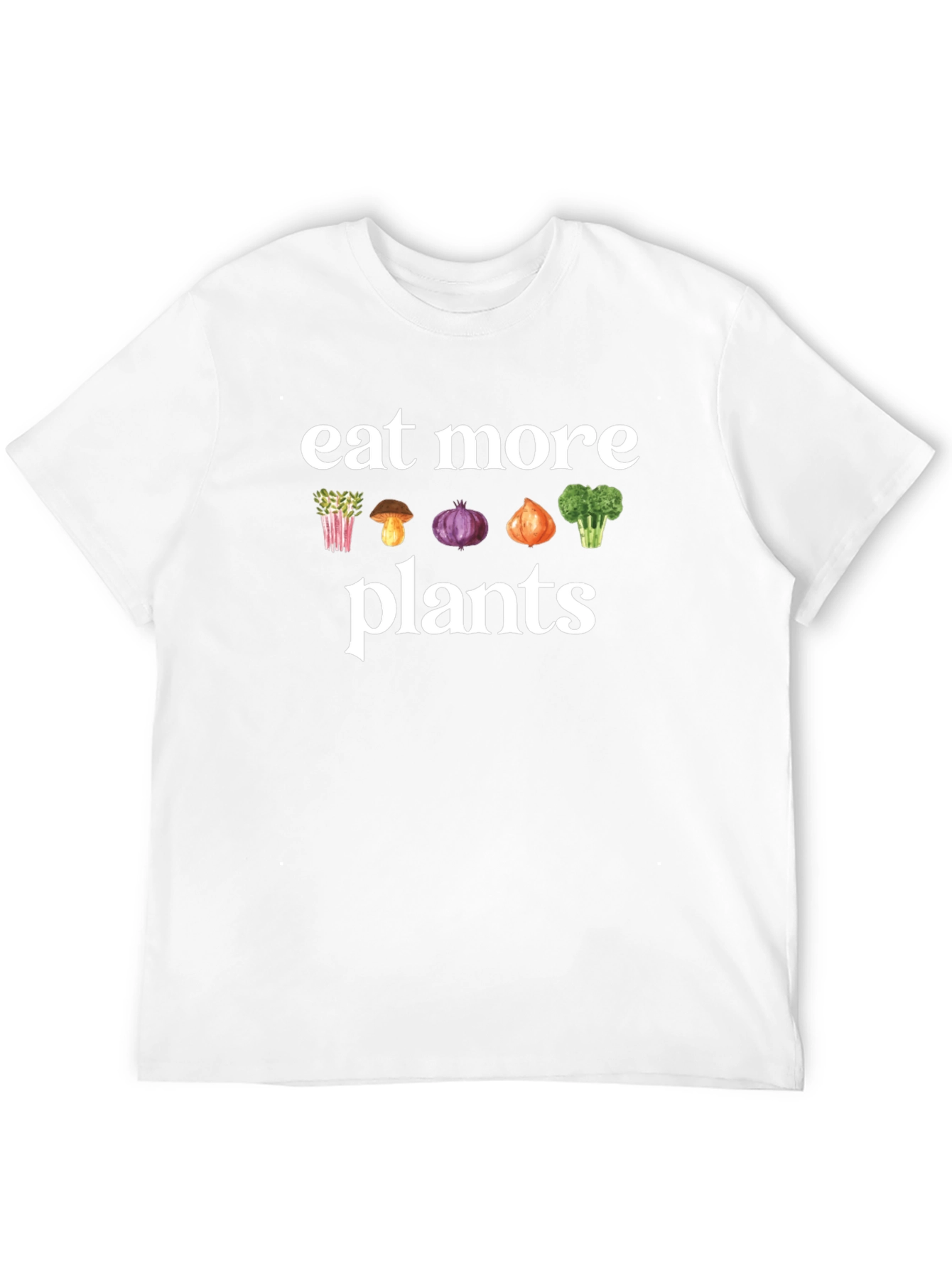 Eat More Plants Graphic Tee - Vegan Shirt
