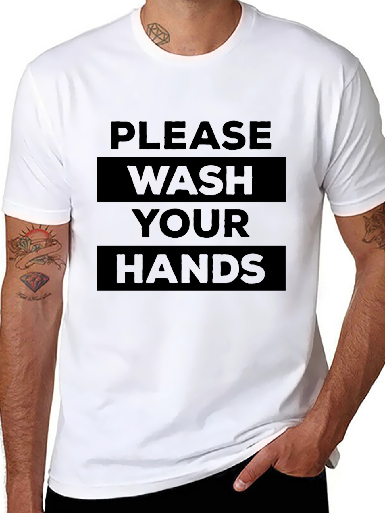 Wash Your Hands Graphic Tee