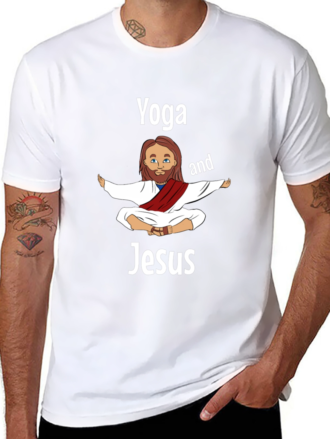 Yoga and Jesus T-Shirt