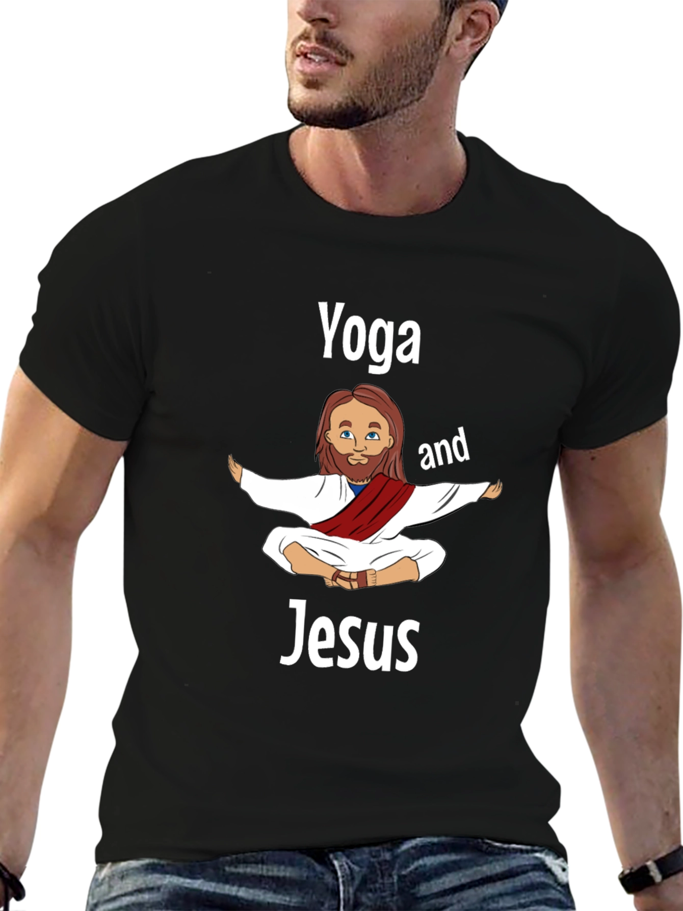 Yoga and Jesus T-Shirt