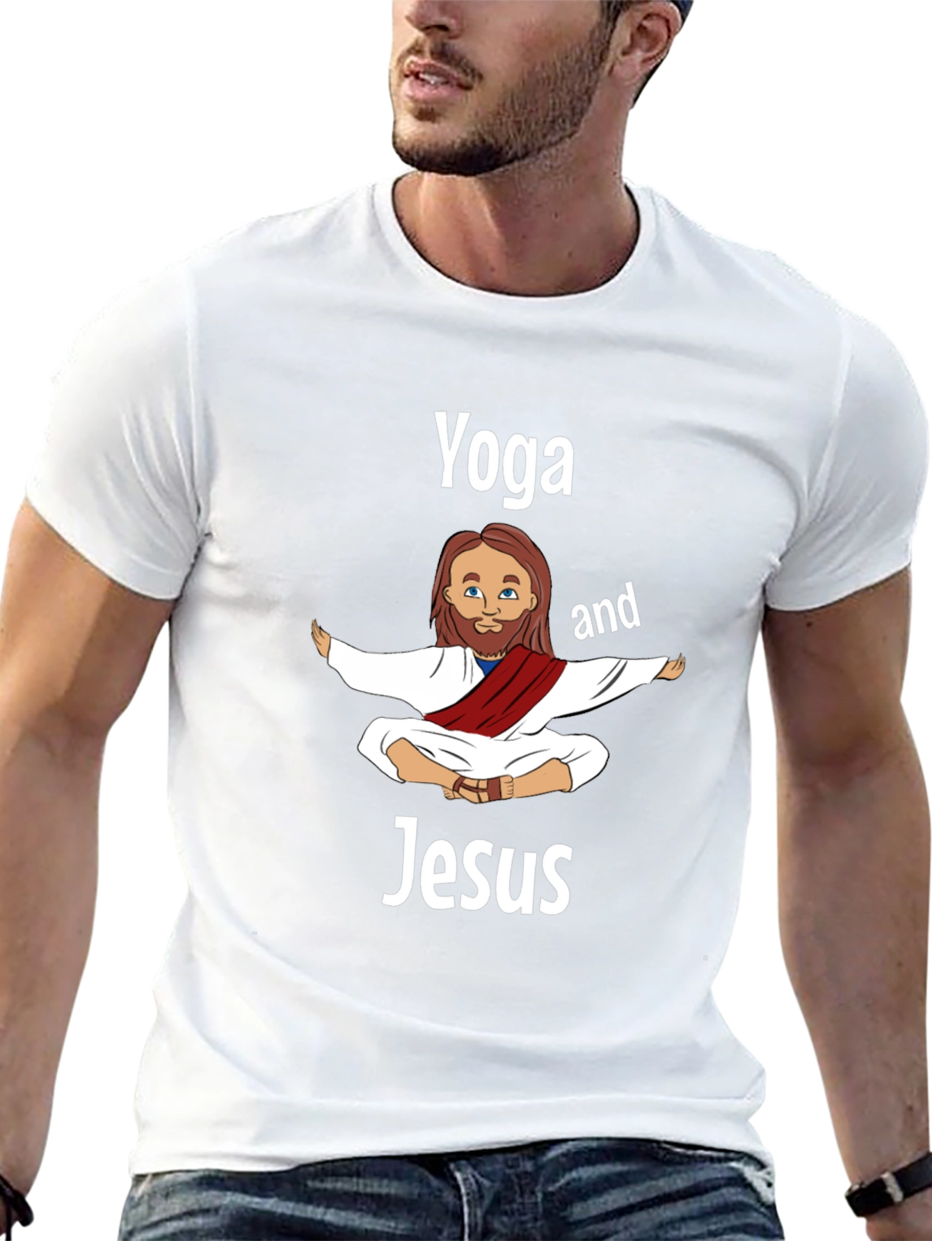 Yoga and Jesus T-Shirt