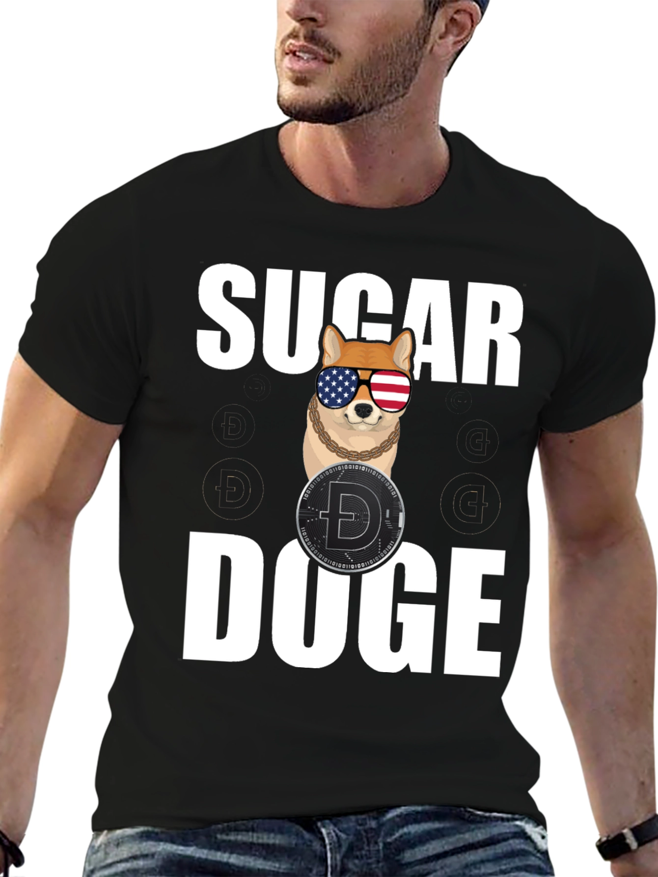Sugar Doge T-Shirt - Trendy Crypto Tee