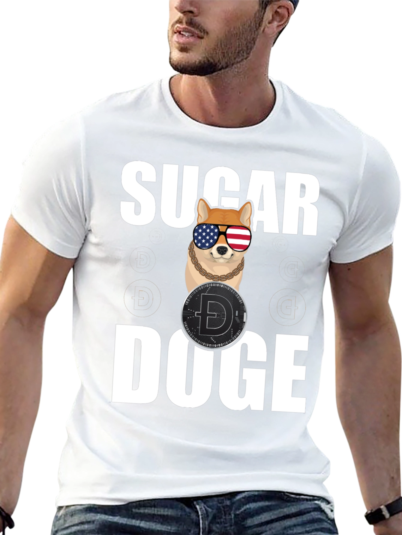 Sugar Doge T-Shirt - Trendy Crypto Tee
