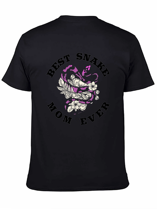 Best Snake Mom Ever Graphic T-Shirt