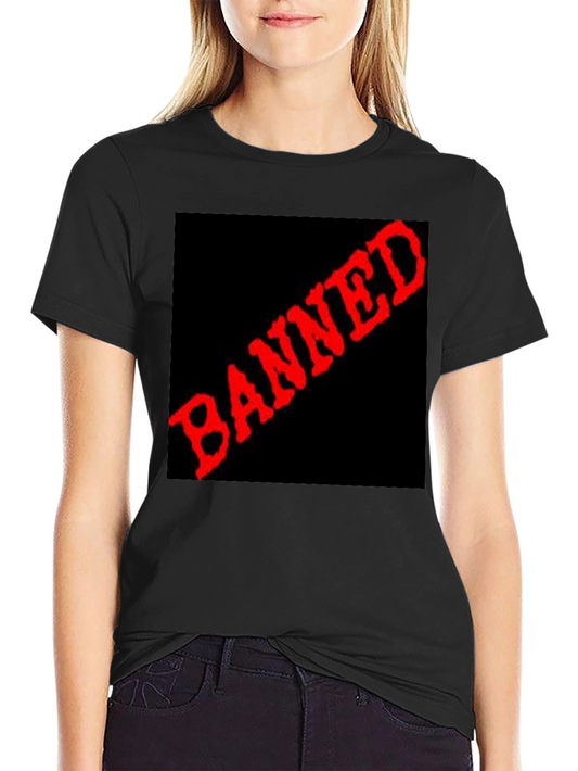 Banned Graphic Tee - Edgy Statement T-Shirt