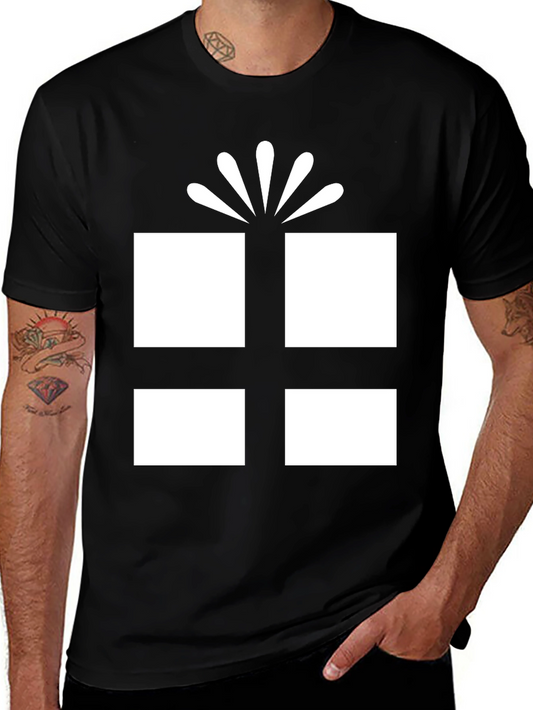 Gift Box Graphic Tee - Stylish Unisex T-Shirt