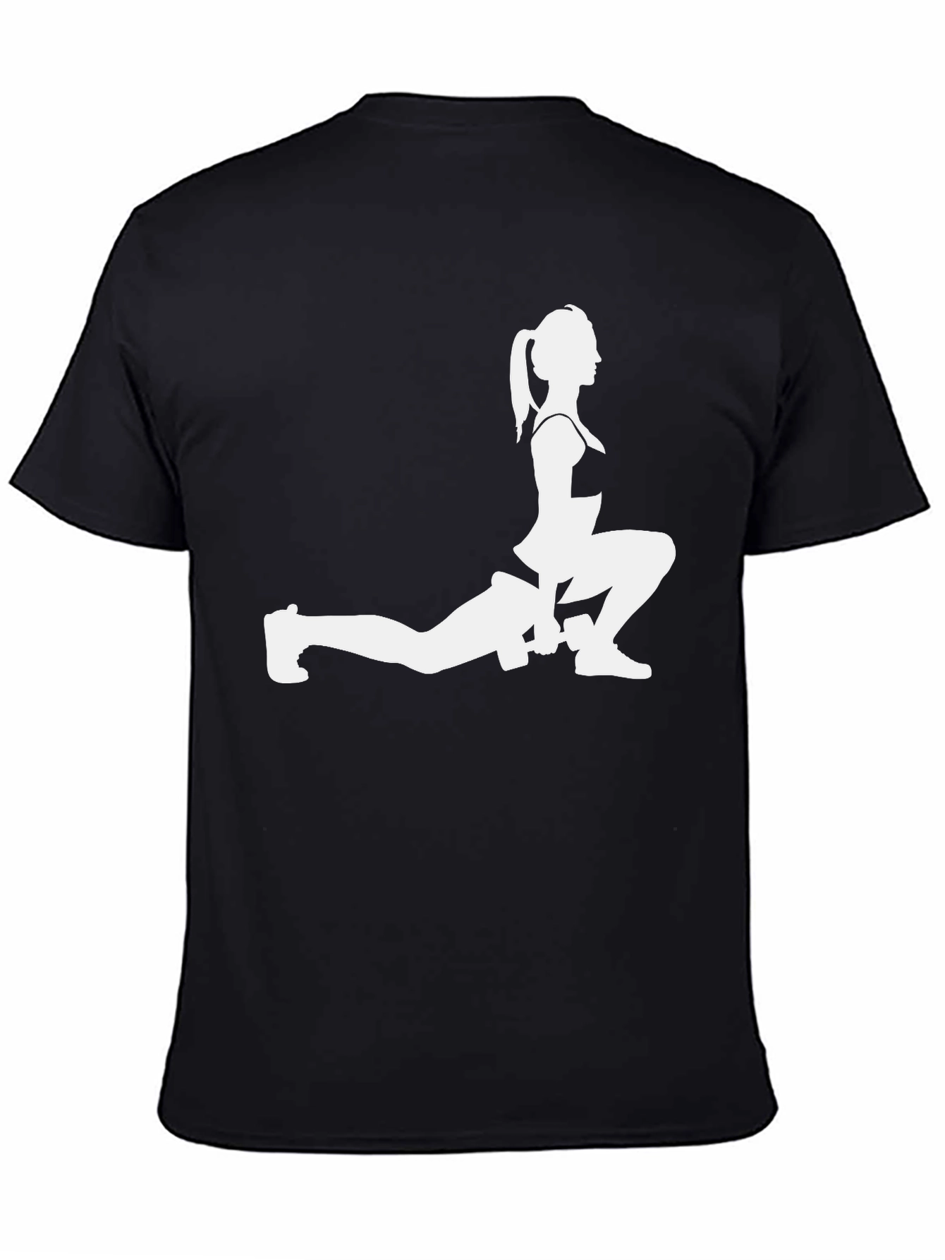 Fitness Woman Silhouette T-Shirt