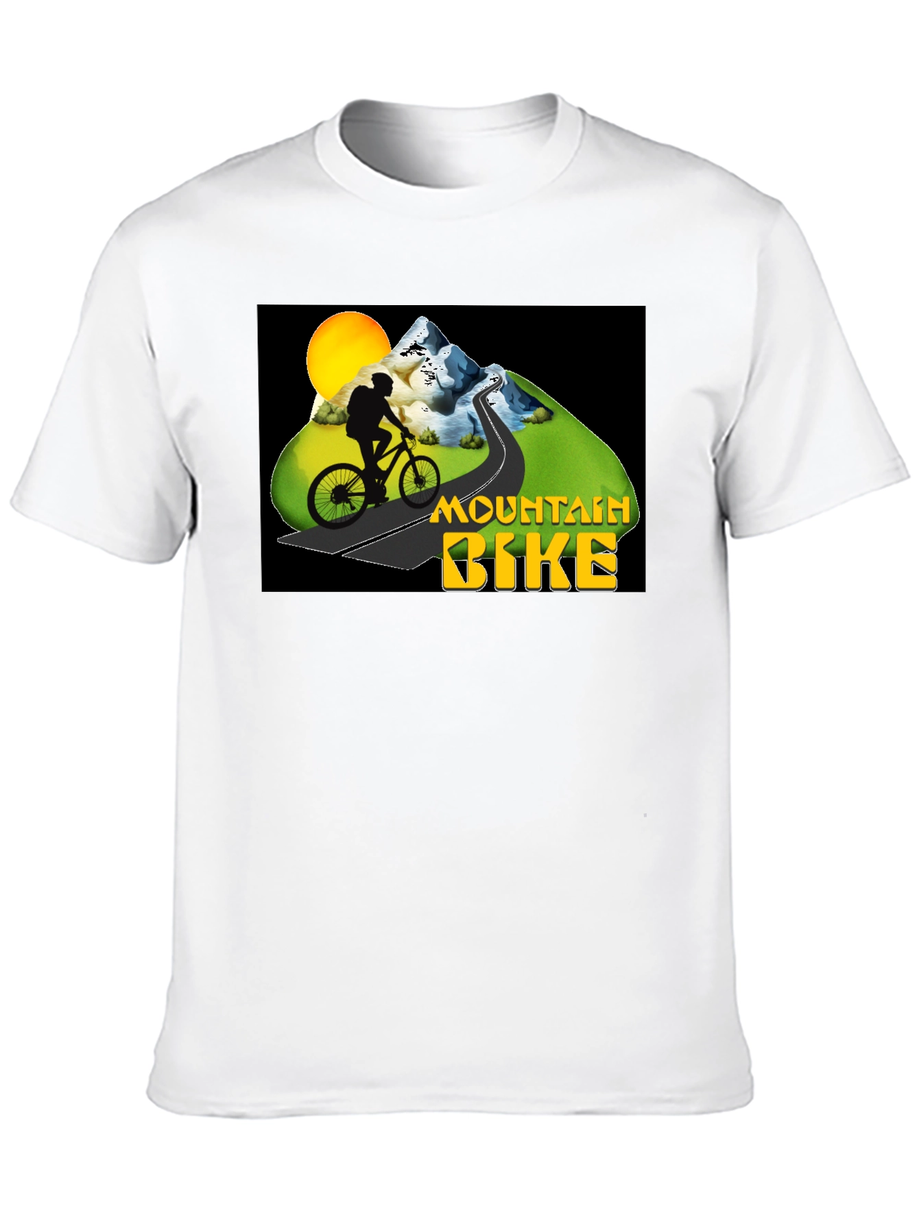 Mountain Bike Graphic T-Shirt
