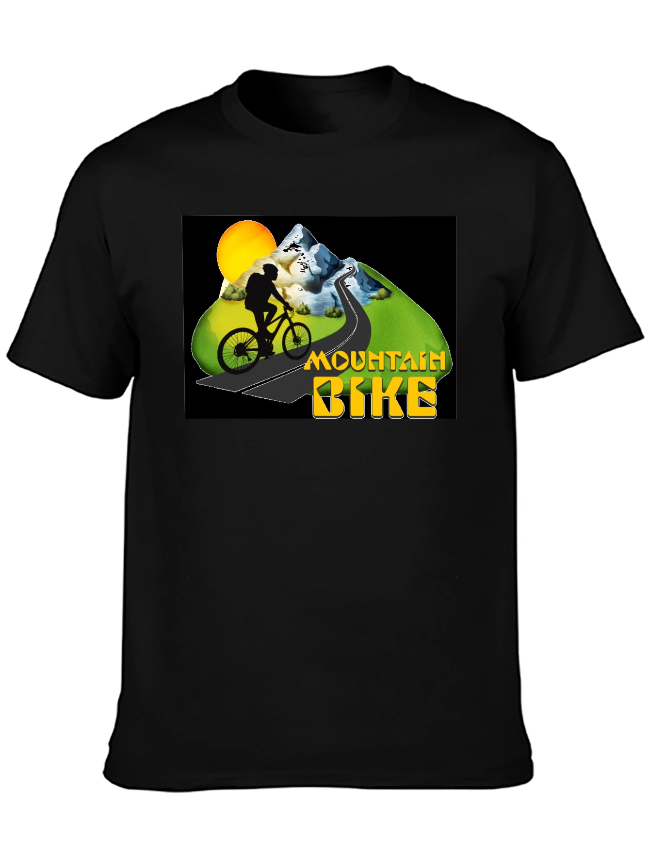 Mountain Bike Graphic T-Shirt
